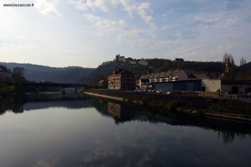 L'ancien port industriel de Besançon, future halte nautique (Photo : Frédéric Megard)