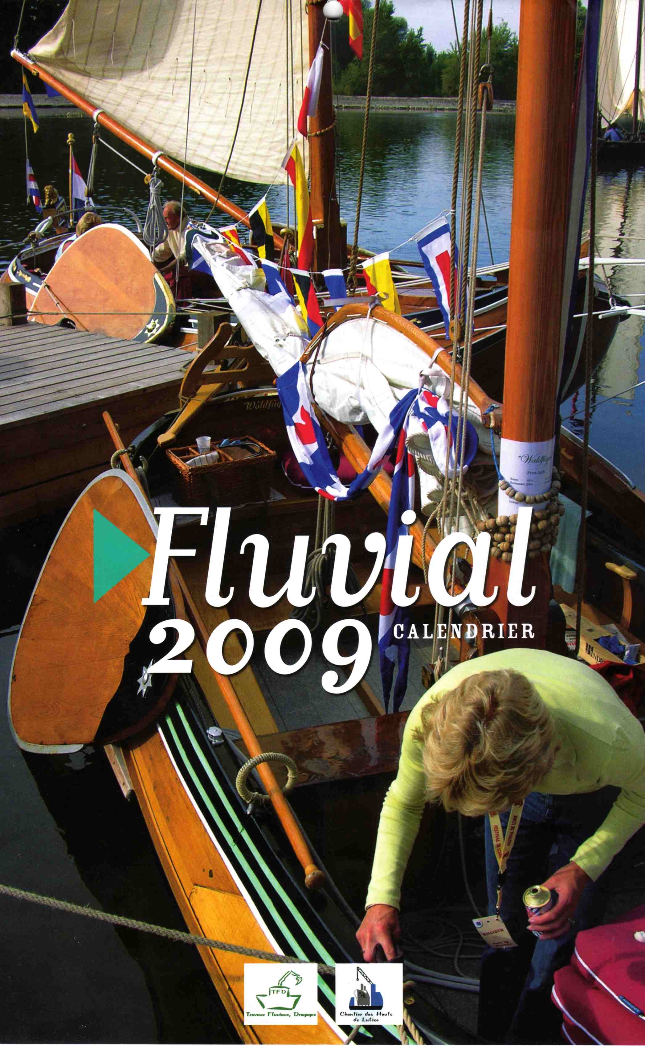 Couverture du calendrier Fluvial 2009 (Photo RW)