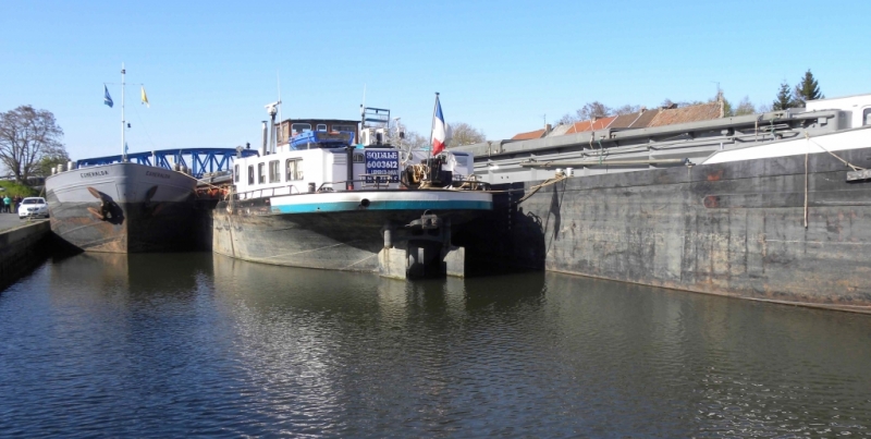 Barrage de "La Glissoire" à Dorignies (Photo PJL)