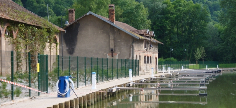 Halte de Deluz- canal du Rhône au Rhin (Photo B. Chanal)