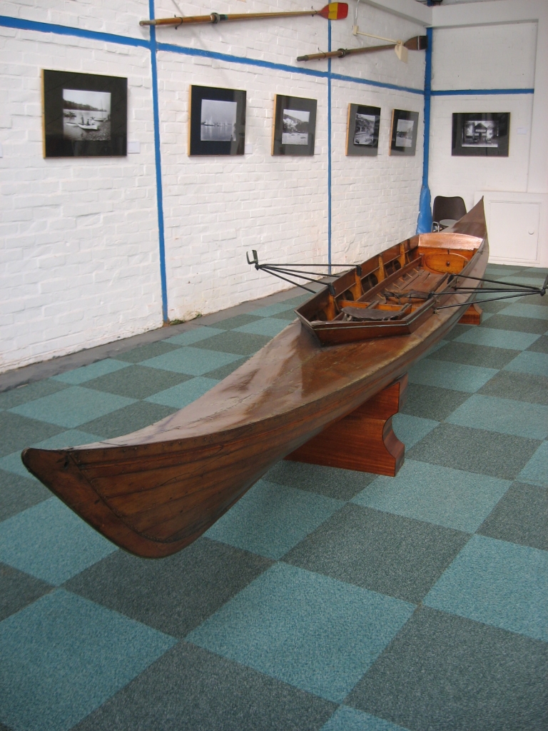 "Fleurette", un scull en bois labellisé en 2009 (photo Musée maritime, fluvial et portuaire de Rouen)