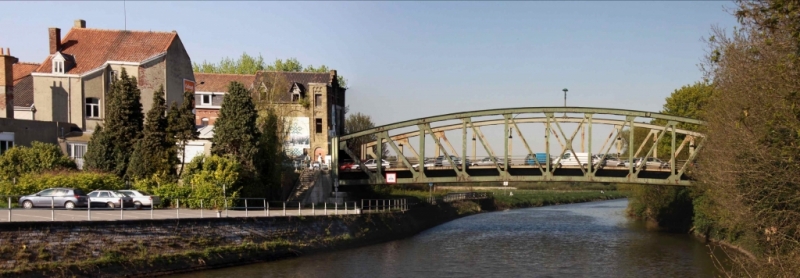 Le pont de comines doit être relevé (Photo VNF)