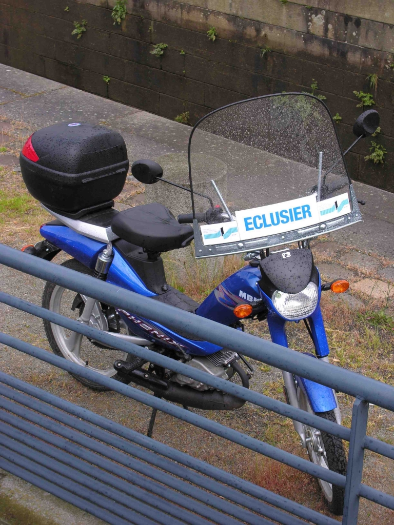 La "mob" de l'éclusier (Photo PJL)