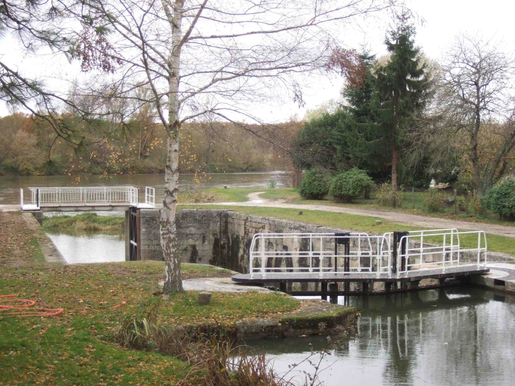 Écluse de Baraban à Briare (Photo V.Brancotte)