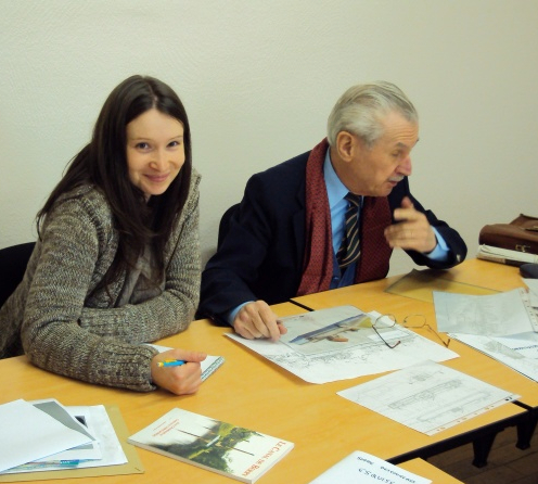 Sophie Desfougères et René Chambareau (photo musée du canal de Berry)