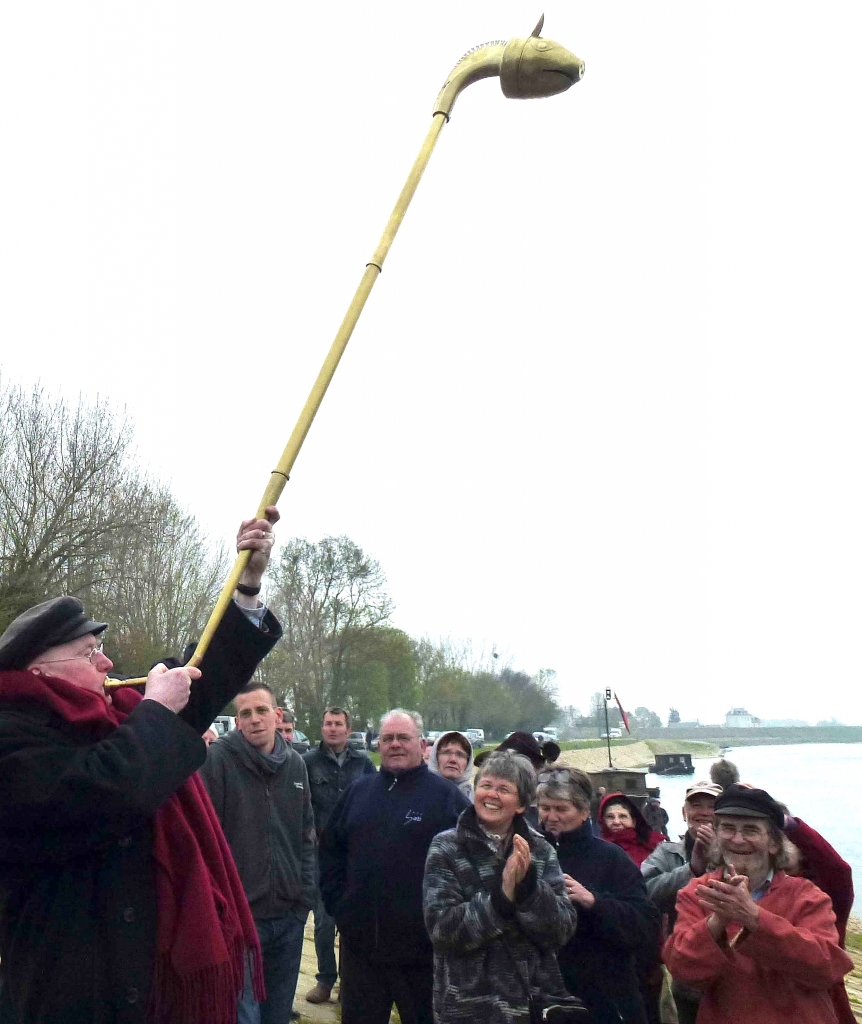 "Carnyx" gaulois (Photo J. Manceau)