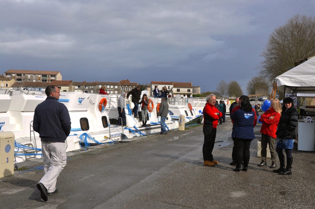 Journées Portes ouvertes chez Le Boat à Castelnaudary (Photo A. Ackermans)