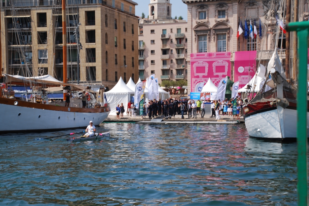 Arrivée au Vieux Port de Marseille (Photo J.-F. Macaigne)