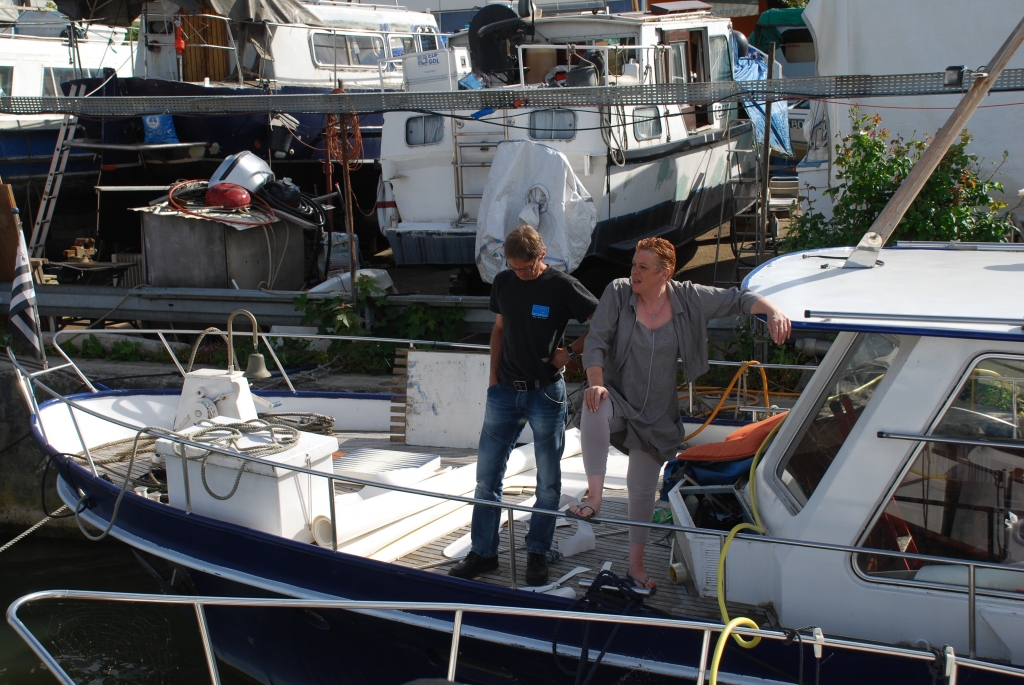 Alain et Lou à Choisy-le-Roi (Photo J.-F. Macaigne)