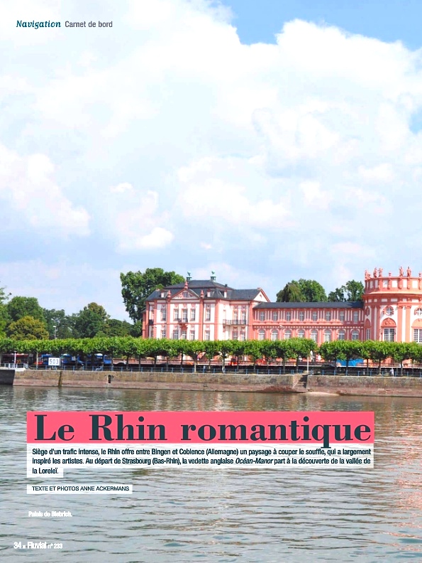 Palais de Biebrich sur le Rhin (Photo A. Ackermans)