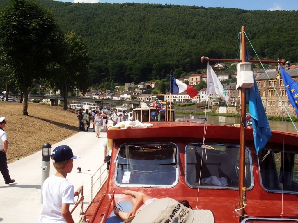 Inauguration du port de Monthermé (Photo Ville de Monthermé)