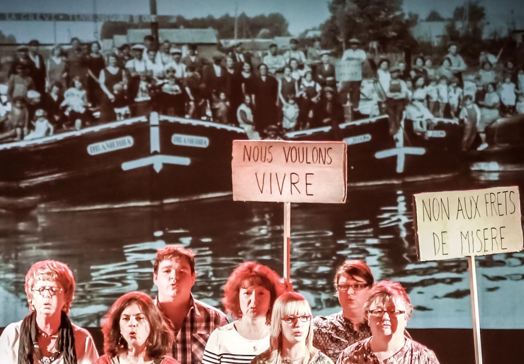 La compagnie "Souffler n'est pas jouer" (Photo L.Baudu)