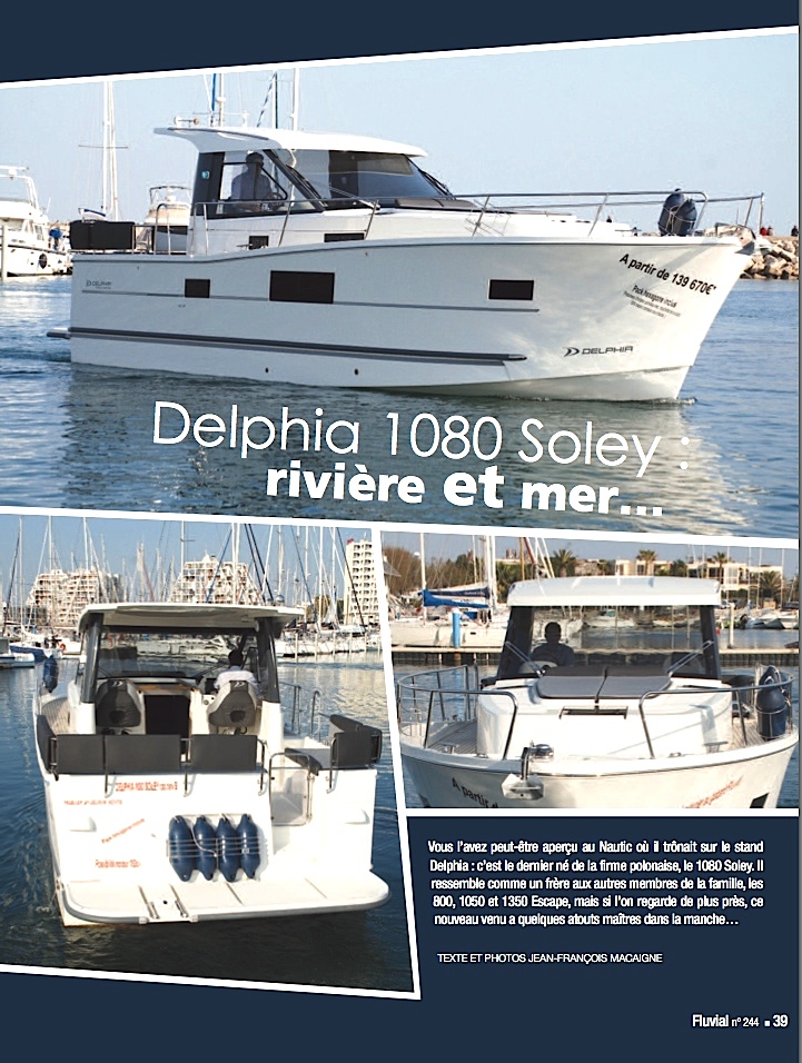 Le Delphia 1080 (Fluvial n°244)