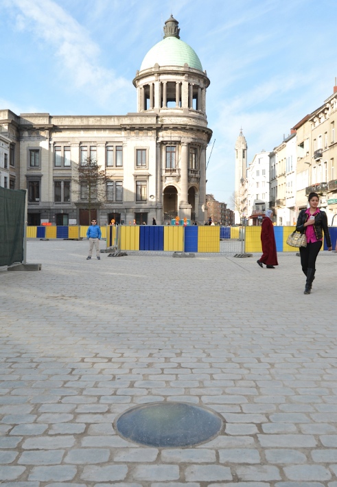 Le "Moment-Point-Zéro" de Molenbeek (Photo mairie de Molenbeek)