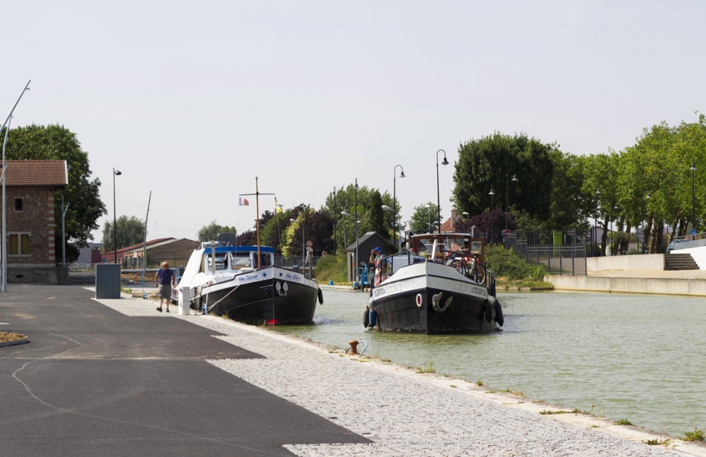 Le chantier de la halte de St-Dizier. (Photo Lucas Kozak)