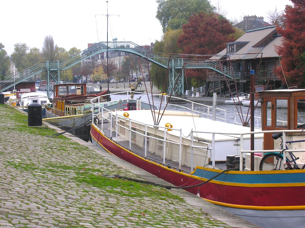 Nantes - capitainerie de l'île de Versailles (Photo PJL)