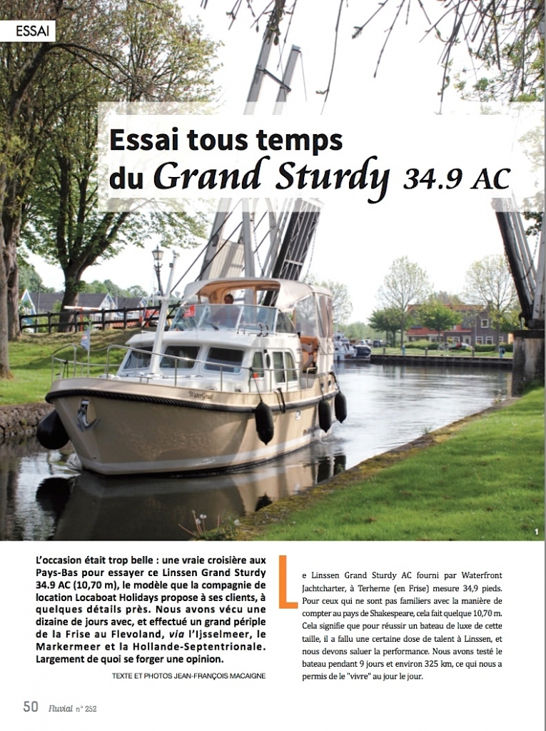 Essai du Grand-Sturdy 34.9 AC