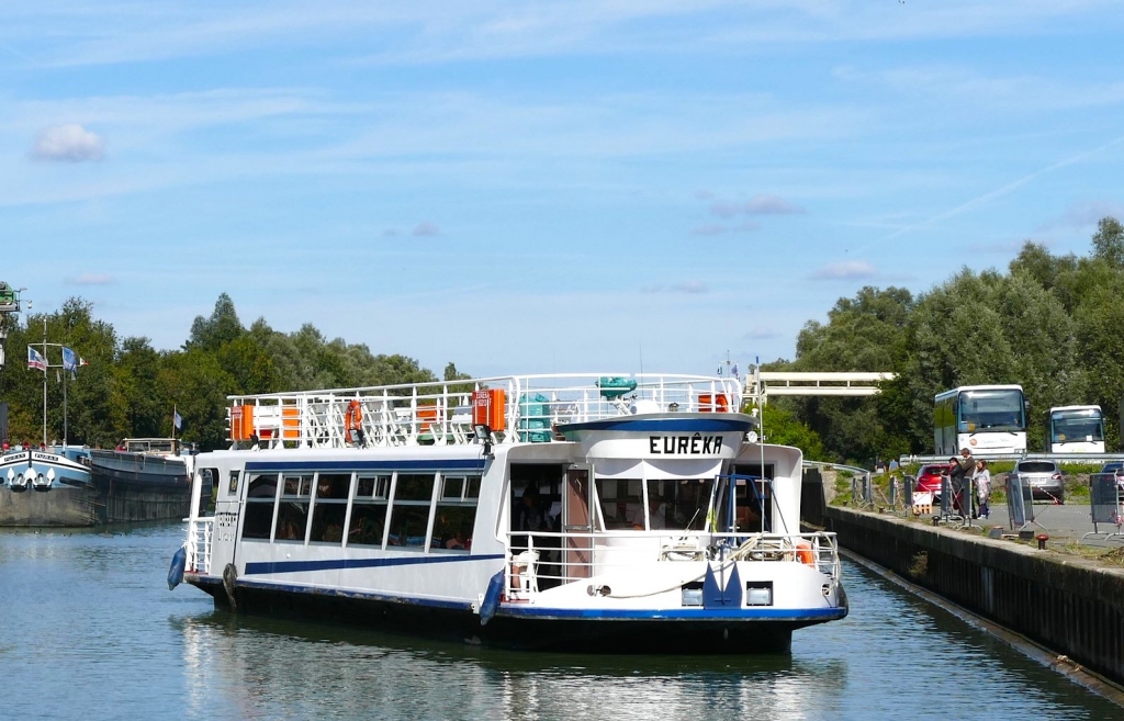 Le bateau à passagers "Eurêka" (Photo G.Kiffer)