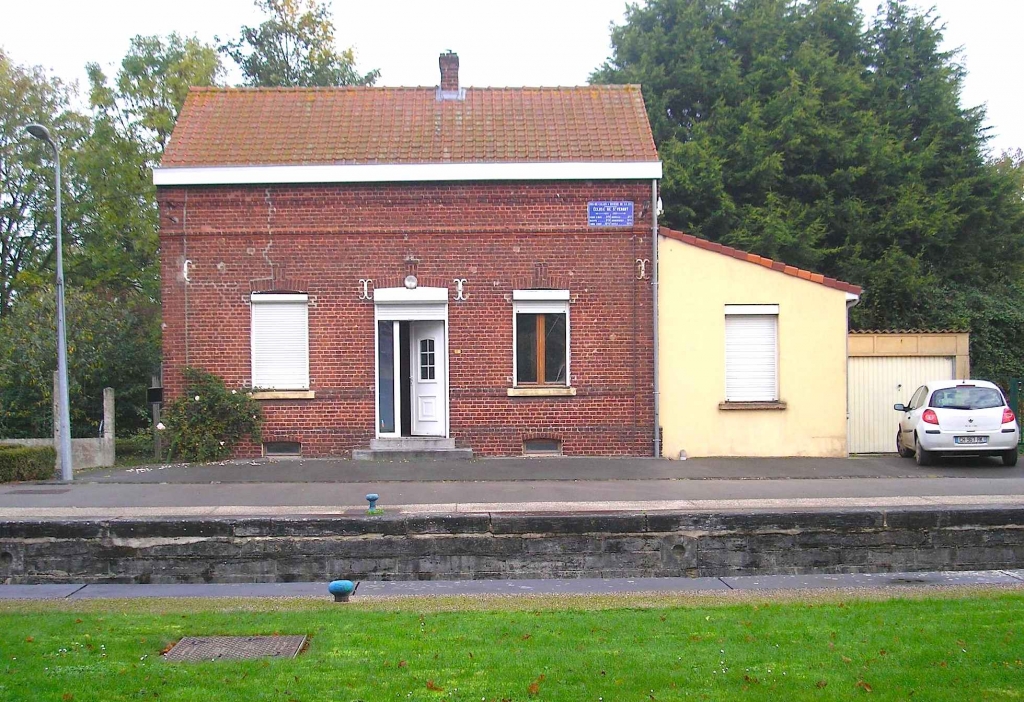 Maison éclusière d'Haverskerque sur la Lys (Photo VNF)