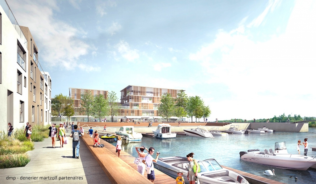 Le futur port de Creil (projet dmp)