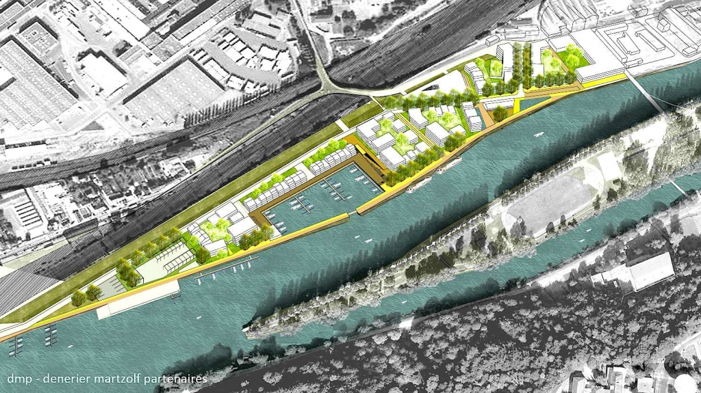 Implantation du futur port de Creil (Projet dmp)