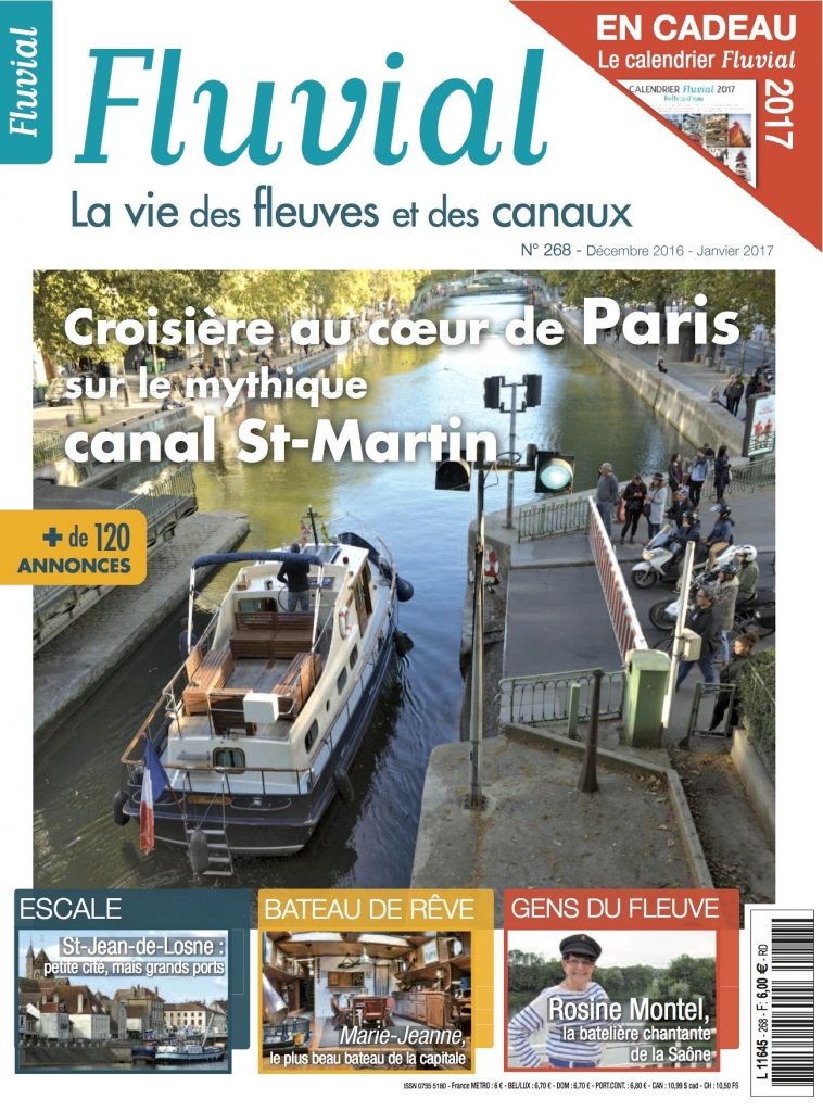 Fluvial n°268 - Décembre/janvier 2016-2017