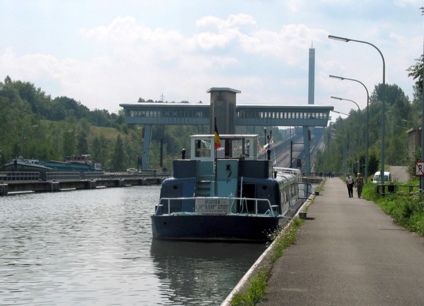 4 millions d'euros pour le plan incliné de Ronquières en 2017 (Photo Jean-Paul GRANDMONT / Wikimedias)