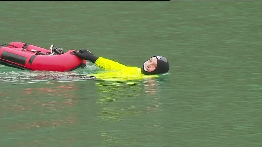 Pierre Passot tente de descendre l'intégralité du Rhône pour la seconde fois de sa vie. (Photo France 3 Alpes)