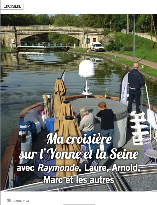 Ma croisière sur l'Yonne (Fluvial n°278)