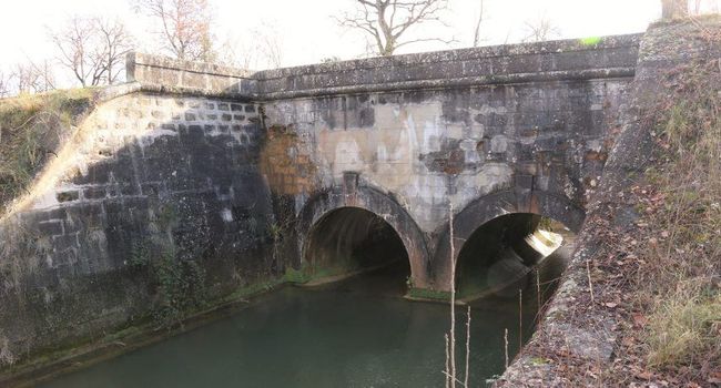 L'aqueduc des Voûtes attend ses généreux mécènes. (Photo DDM, L. G)