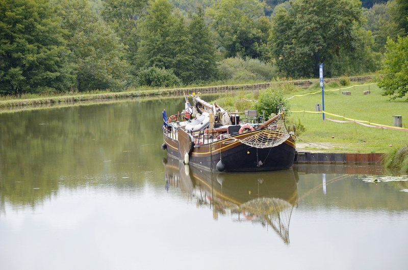 Canal : non à l’arrêt de la navigation ! (Photo D.R.)