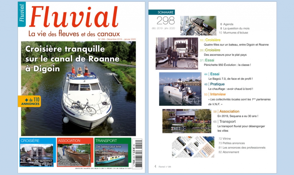 Fluvial n° 298 - Décembre 2019 - Janvier 2020