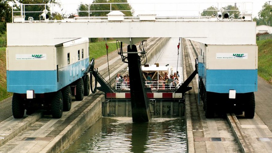 La Pente d'eau lors d'un de ses derniers voyages (Photo D.R.)