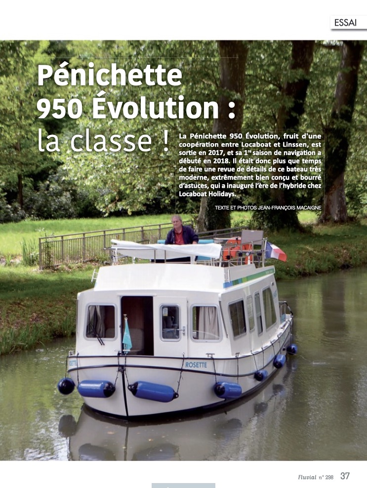 La "Pénichette 950 Évolution" - Fluvial n°298