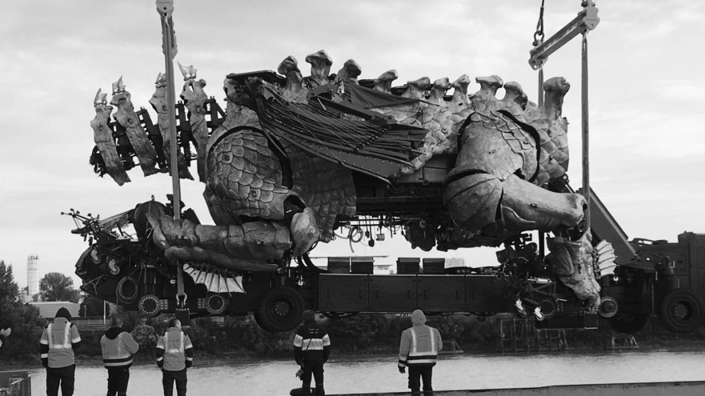 Le Dragon de Calais (Photo O.Quentin France 3 Nantes)