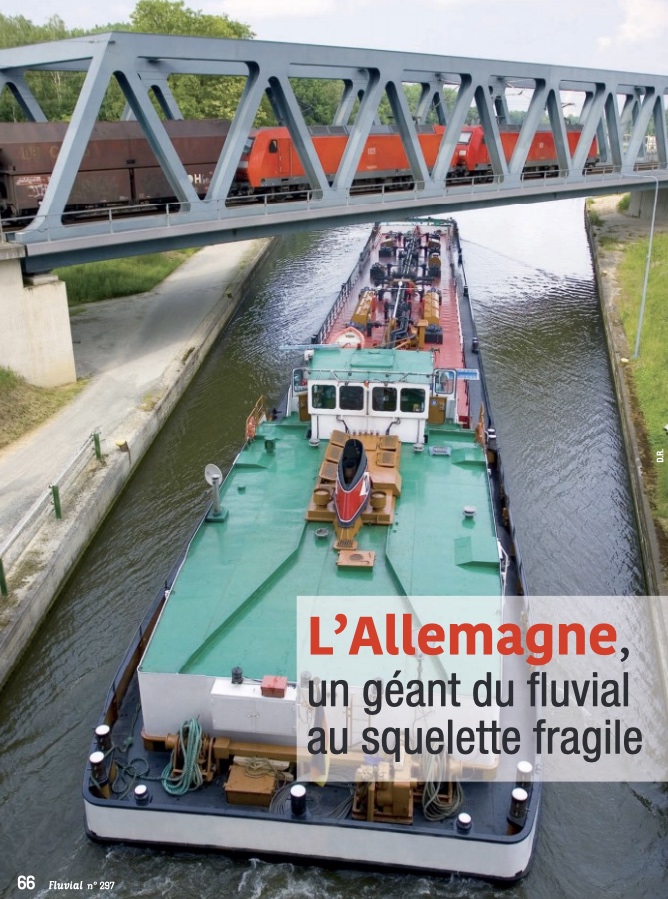 L'Allemagne, un géant fluvial au squelette fragile - Fluvial 297