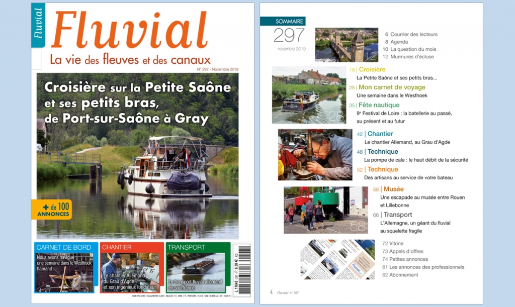 Fluvial n° 297 - Novembre 2019