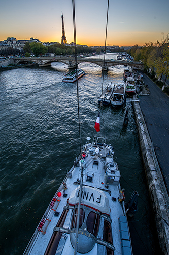 HAROPA accueille la Fondation Tara Océan au port des Invalides (Photo D.R.)