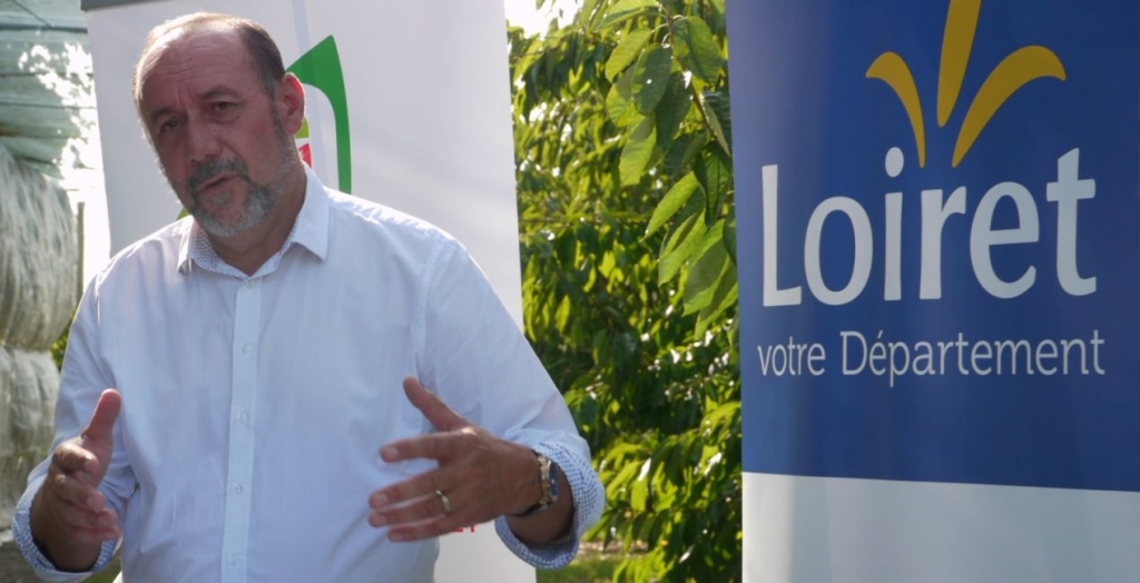 Marc Gaudet, président du Conseil départemental du Loiret. (©Elodie Cerqueira)