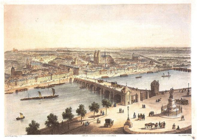 Reproduction d’une lithographie de Leroy de 1856 (Gaujard Christelle)