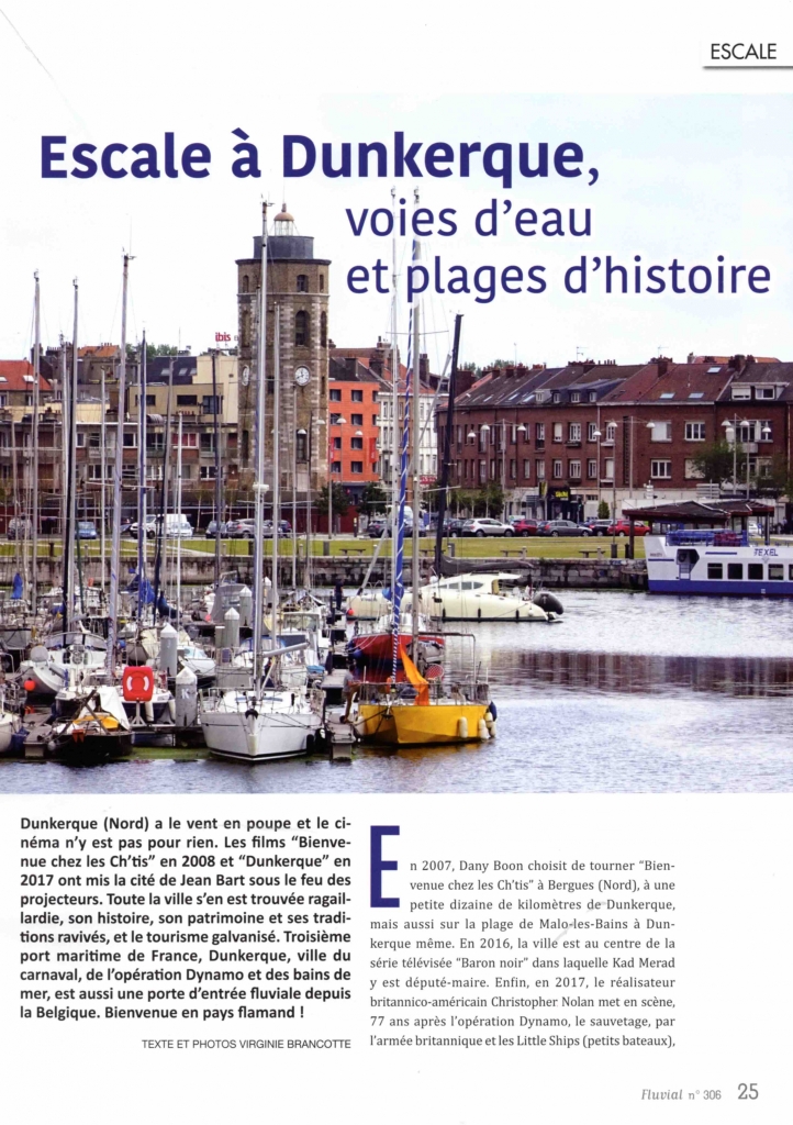 Escale à Dunkerque - Fluvial n°306