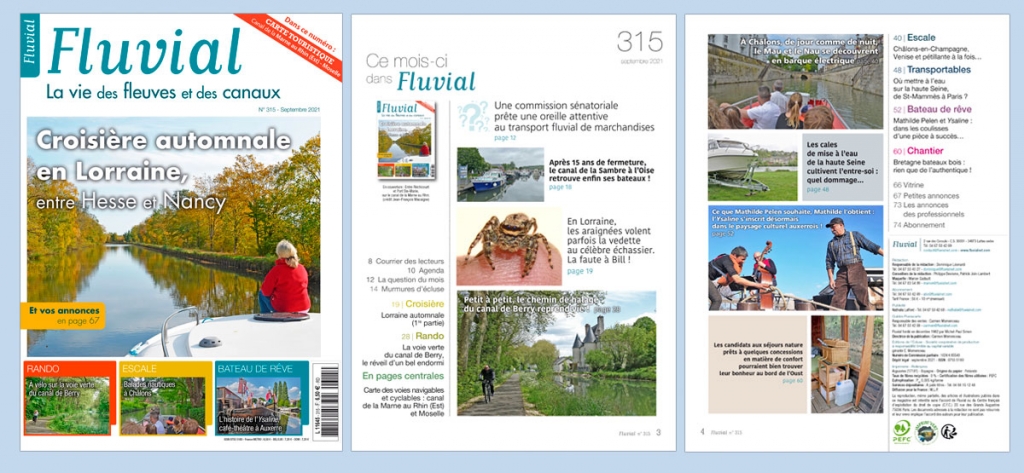 Fluvial n° 315 - septembre 2021